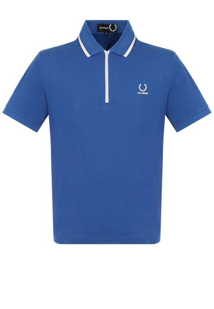 Футболка-поло на молнии  FRED PERRY