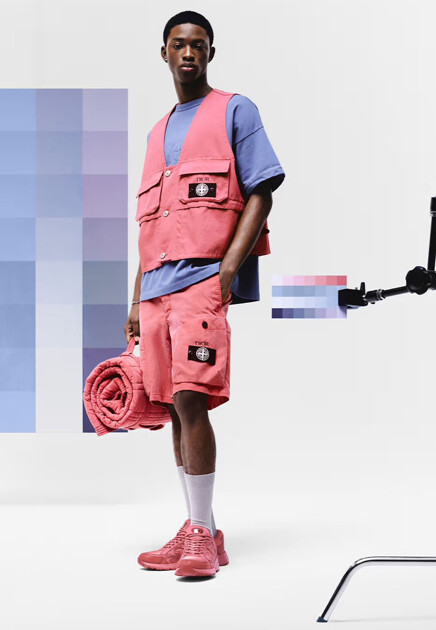 Жилет с накладными карманами DIOR & STONE ISLAND - ФРАНЦИЯ