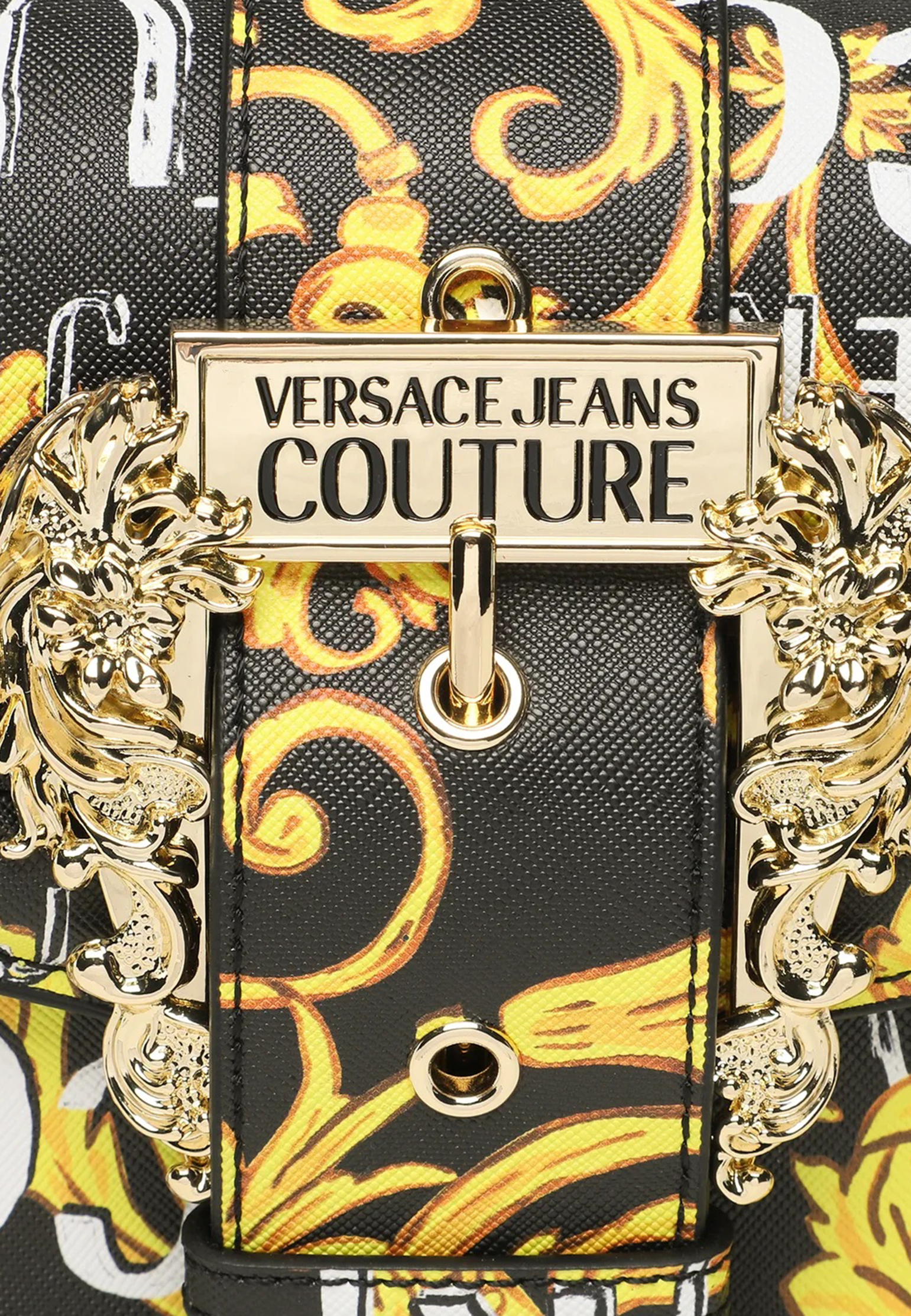 Сумка VERSACE JEANS COUTURE  - Полиуретан - цвет черный