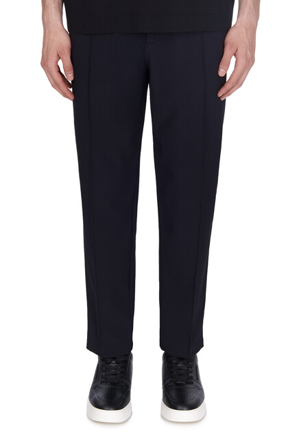 Брюки EMPORIO ARMANI  - Полиамид - цвет черный