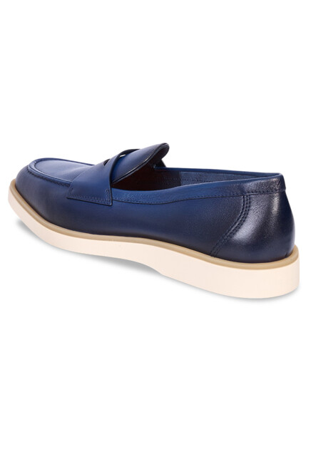 Лоферы SANTONI  - Кожа