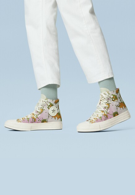 Хайтопы CONVERSE  - Текстиль