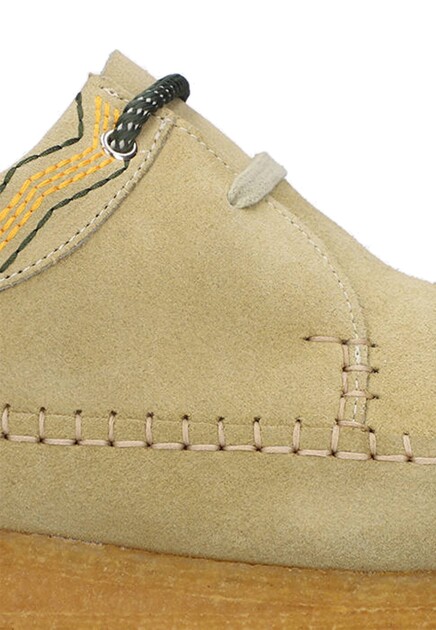 Полуботинки CLARKS ORIGINALS  - Замша - цвет бежевый