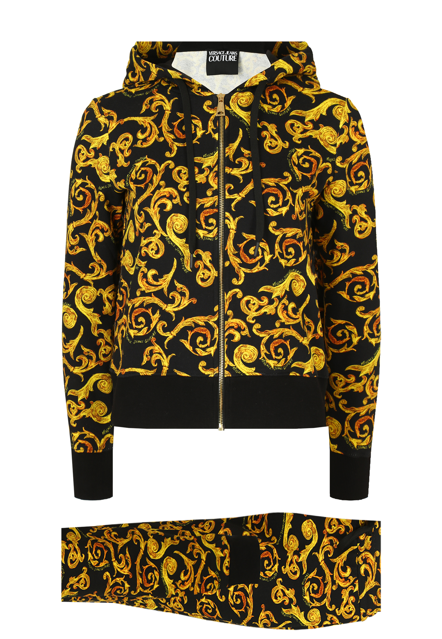 Спортивный костюм с толстовкой на молнии VERSACE JEANS COUTURE