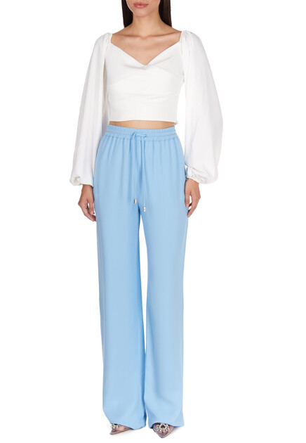 Брюки с эластичным поясом  ERMANNO SCERVINO - ИТАЛИЯ