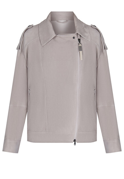 Замшевая куртка BRUNELLO CUCINELLI