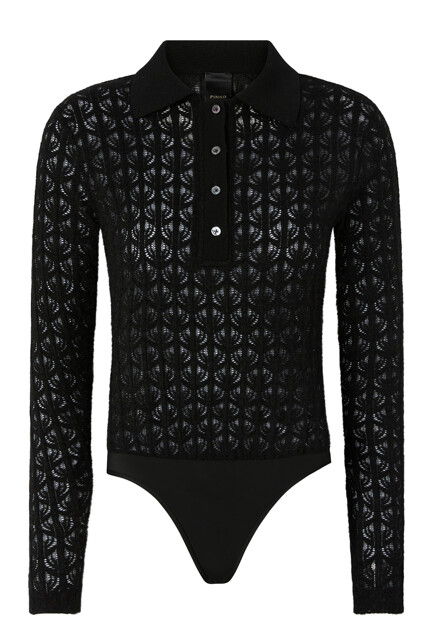 Ажурное боди PINKO