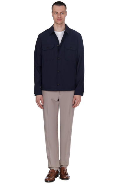 Рубашка CORNELIANI  - Полиамид, Шерсть