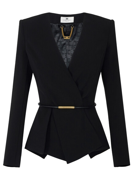 Жакет с поясом ELISABETTA FRANCHI