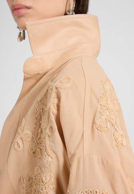 Блуза с вышивкой ERMANNO SCERVINO