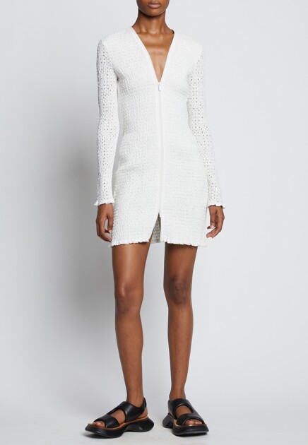 Мини-платье с молнией PROENZA SCHOULER - США