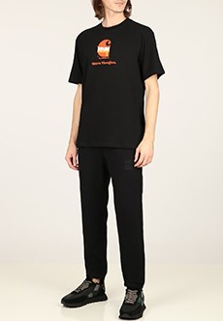 Хлопковая футболка с рисунком CARHARTT WIP