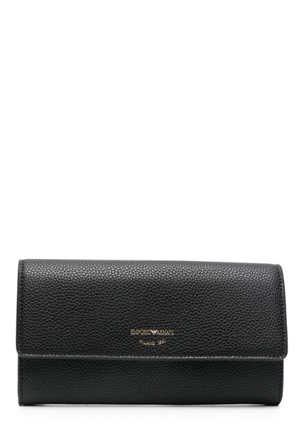 Черный кошелек EMPORIO ARMANI