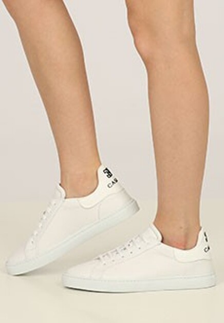 Белые кеды CASADEI