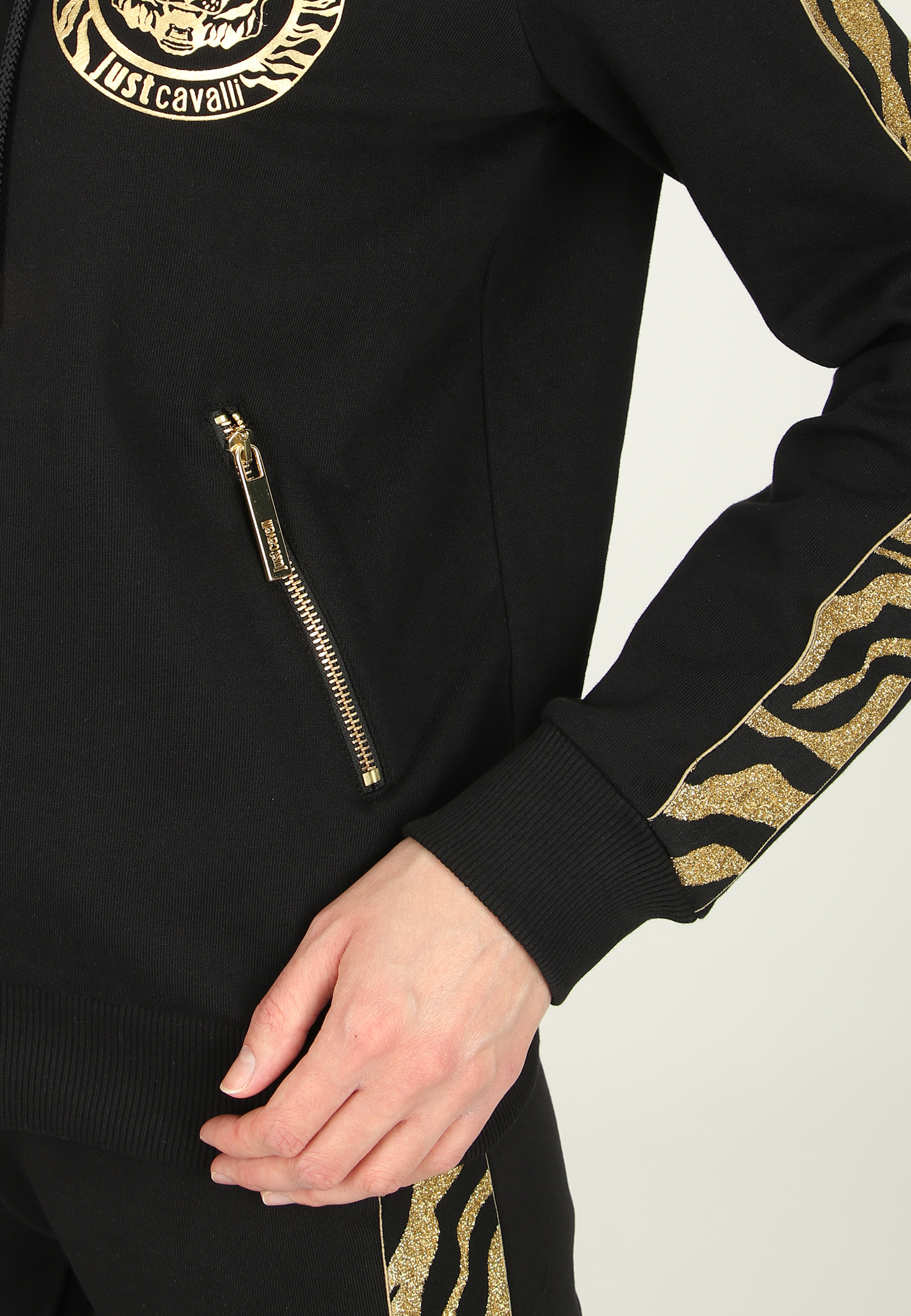 Олимпийка с логотипом  JUST CAVALLI