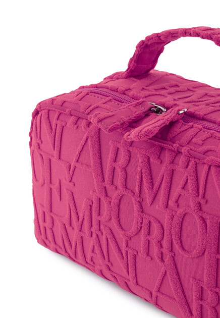 Косметичка EMPORIO ARMANI  - Полиэстер - цвет розовый