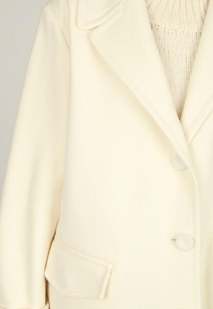 Однобортное пальто  ERMANNO SCERVINO