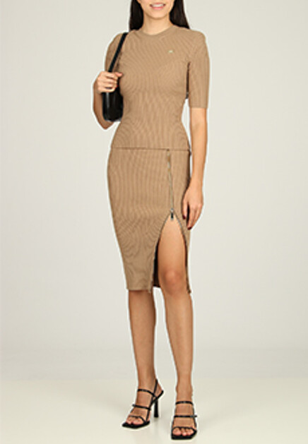 Юбка в рубчик ELISABETTA FRANCHI