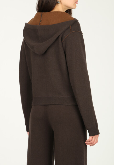 Толстовка ALLUDE  - Шерсть, Кашемир