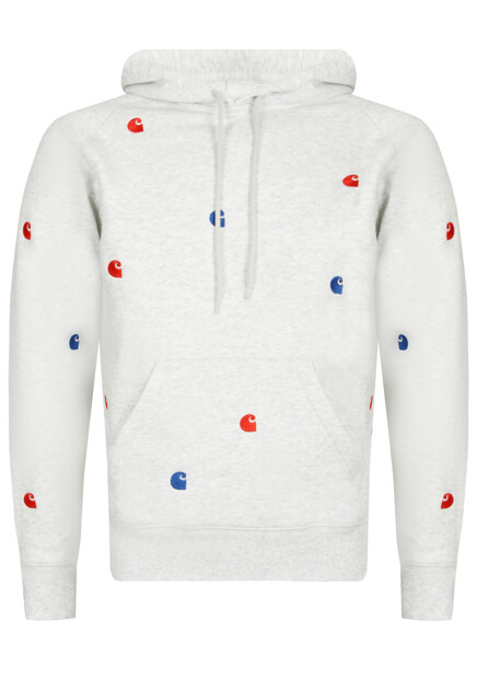 Худи из хлопкового футера CARHARTT WIP