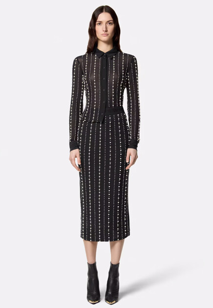 Блуза с декором  VERSACE JEANS COUTURE - ИТАЛИЯ