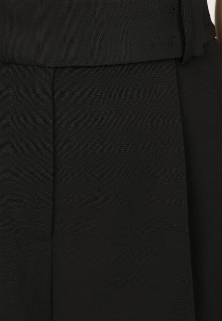 Шорты ERMANNO SCERVINO  - Вискоза - цвет черный