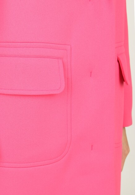 Утепленное пальто  ERMANNO SCERVINO