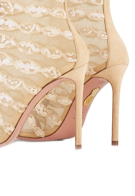 Босоножки AQUAZZURA  - Текстиль