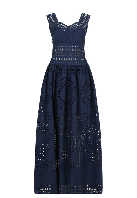 Сарафан с фигурными вырезами ALBERTA FERRETTI
