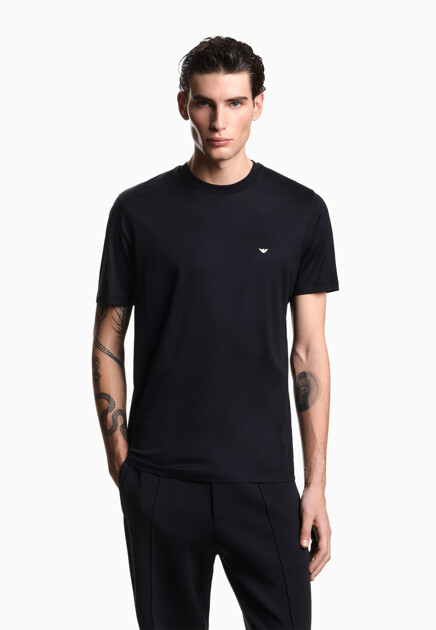 Футболка EMPORIO ARMANI  - Хлопок, Лиоцелл