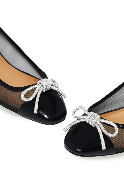 Балетки AQUAZZURA  - Текстиль