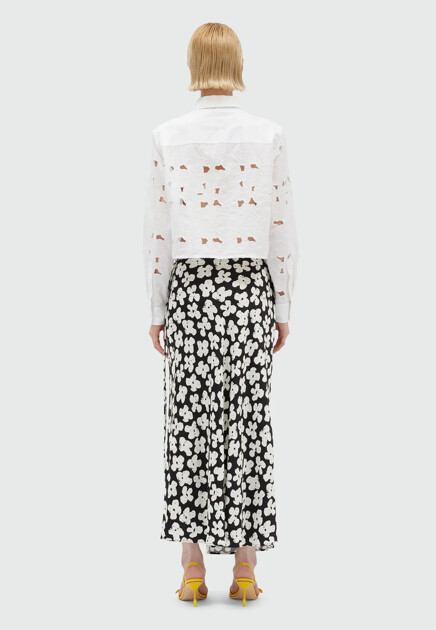 Юбка MSGM  - Вискоза - цвет черный