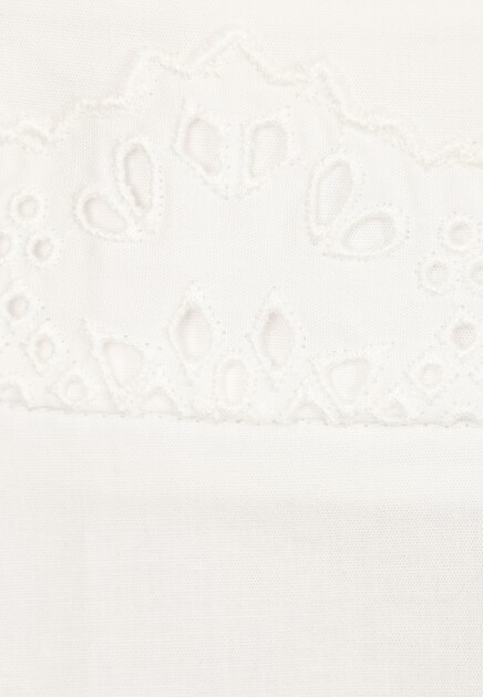 Брюки ERMANNO SCERVINO  - Хлопок - цвет белый