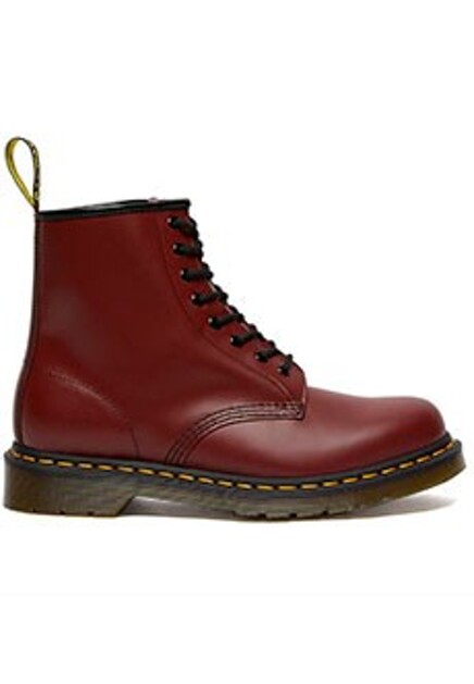 Бордовые высокие ботинки  Dr. Martens Dr. MARTENS