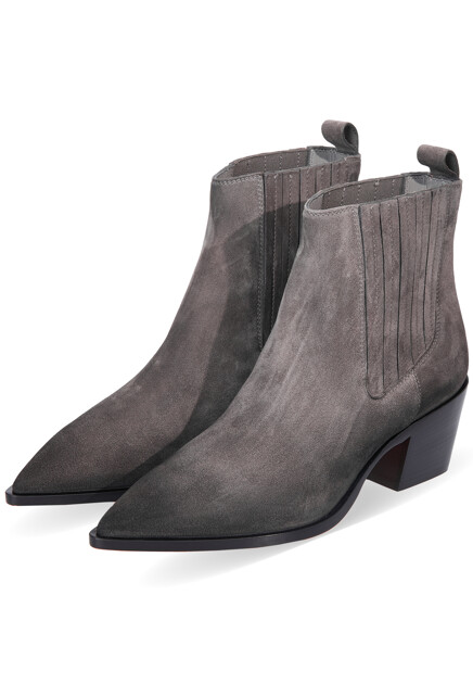 Замшевые ботильоны SANTONI