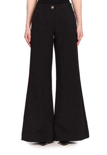 Брюки VERSACE JEANS COUTURE  - Полиэстер - цвет черный