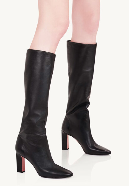 Сапоги AQUAZZURA  - Кожа - цвет черный