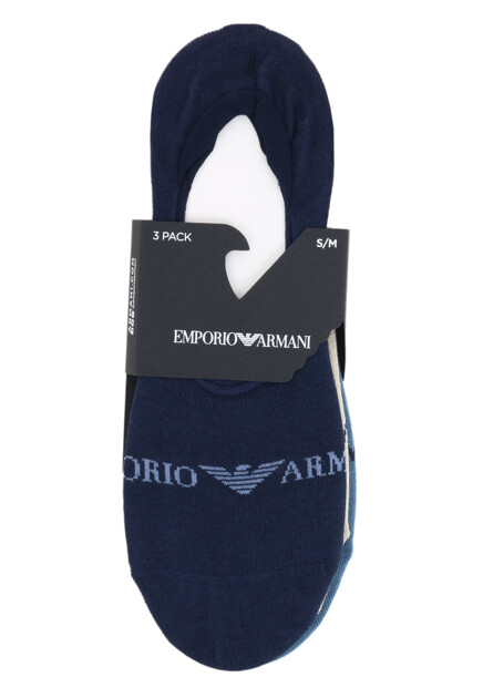 Носки-следки с логотипом EMPORIO ARMANI Underwear