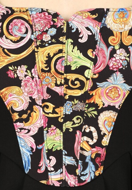 Платье VERSACE JEANS COUTURE  - Полиэстер - цвет черный