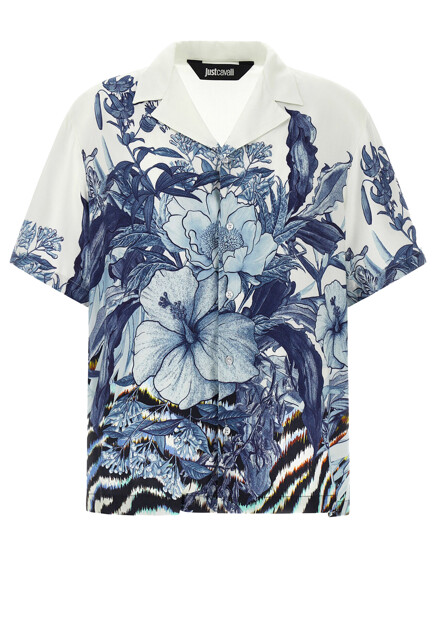Рубашка с принтом JUST CAVALLI