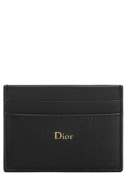 Черный картхолдер DIOR