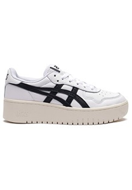 Кожаные кеды на платформе ASICS