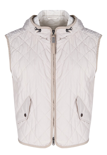 Жилет стёганый BRUNELLO CUCINELLI