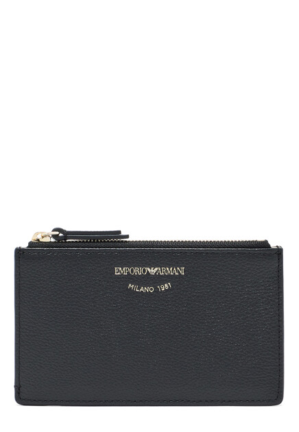 Черный кардхолдер EMPORIO ARMANI