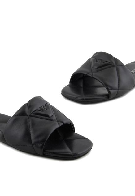 Шлепанцы с логотипом EMPORIO ARMANI