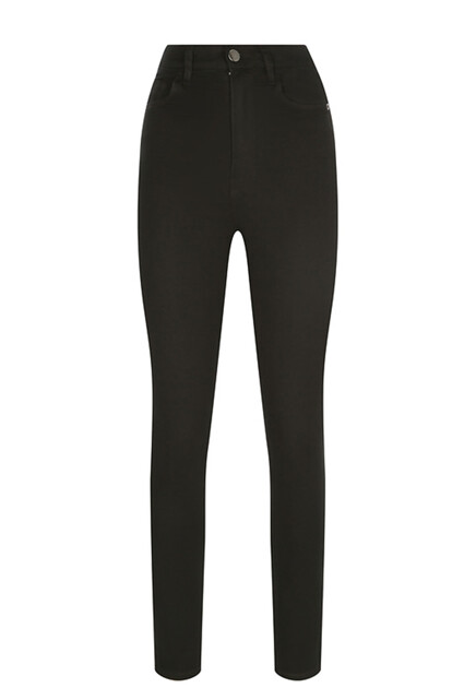 Черные джинсы скинни EMPORIO ARMANI