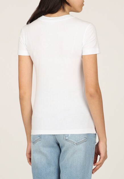 Футболка VERSACE JEANS COUTURE  - Хлопок - цвет белый