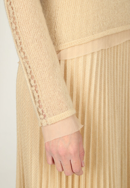 Костюм ERMANNO SCERVINO  - Полиамид, Мохер, Акрил - цвет коричневый