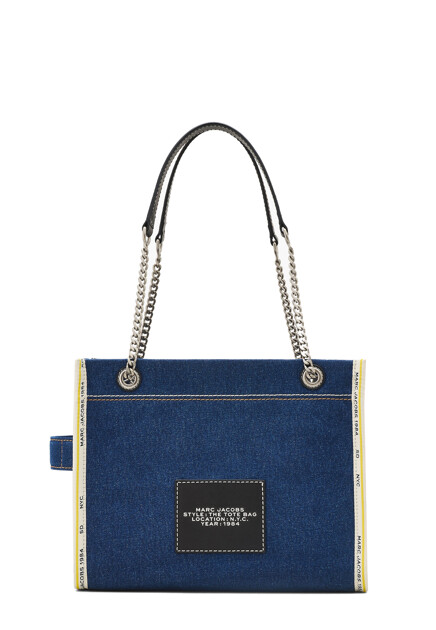 Сумка-тоут The Denim Chain Medium Tote Bag MARC JACOBS - США