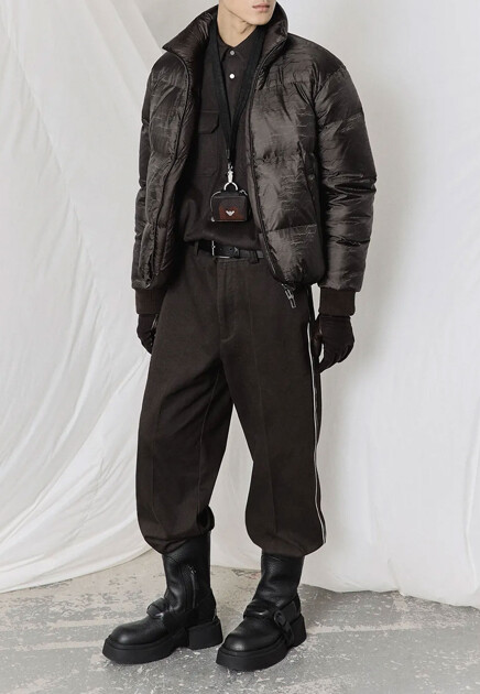 Двусторонний пуховик EMPORIO ARMANI - ИТАЛИЯ